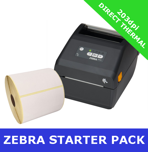 Zebra ZD421 Starter Bundle